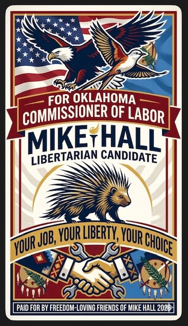 Mike Hall Campaign Poster